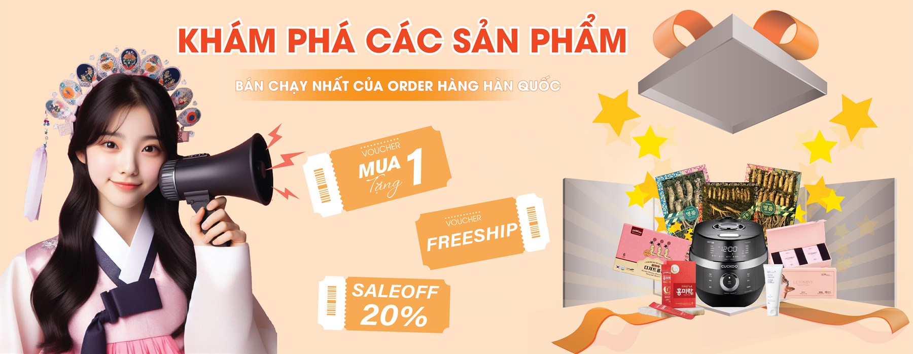 ORDER HÀNG HÀN QUỐC
