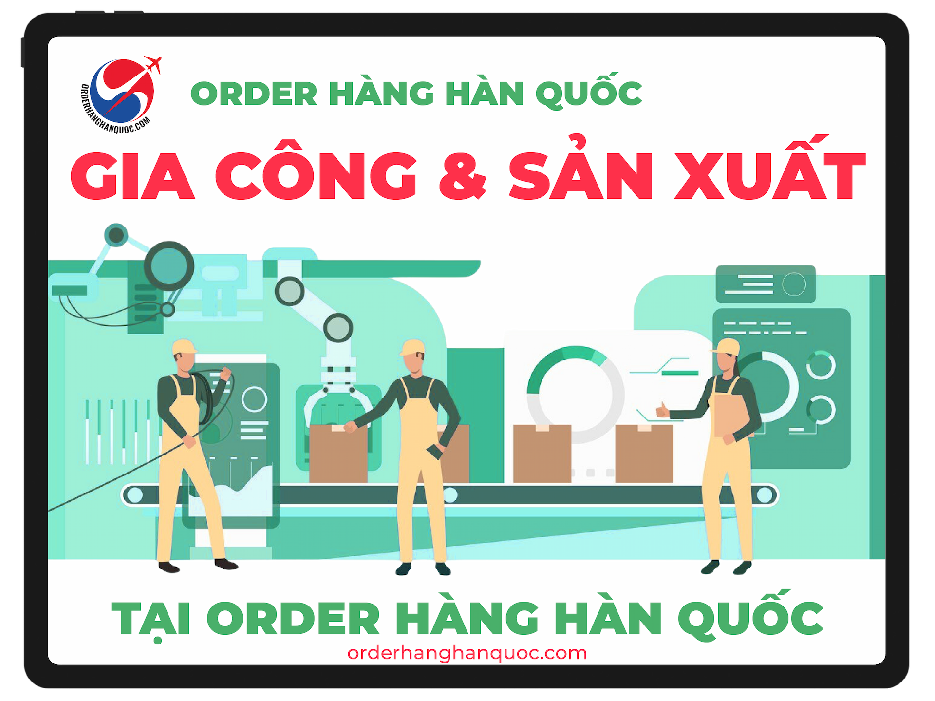 ORDER HÀNG HÀN QUỐC